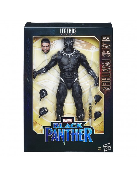 Marvel Legends Series - Personaggio Black Panther da collezione, 30 cm circa di Hasbro E1199