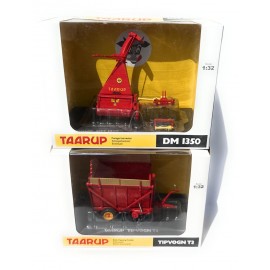 UNIVERSAL HOBBIES COLLECTION TAARUO DM 1350 + TAARUP TIPVOGN T3 - SCALA 1-32 UH 4965 UH 4964