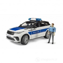 Bruder 02890 - Range Rover Velar  Auto della polizia con poliziotto e modulo luci e suoni- scala 1/16