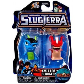  Slugterra Mini Figure 2-pack Xmitter + Bludgeon by Jakks 