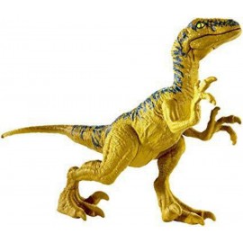 Jurassic World- Velociraptor Delta Dino Rivals in Taglia Ridotta, Giocattolo per Bambini 3 + Anni, MattelGCR46