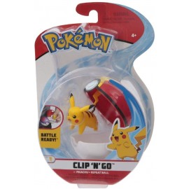 Giochi Preziosi Pokemon Pokemon Clip'n Go con Personaggio Pikachu & Repeat Ball  PKE15000