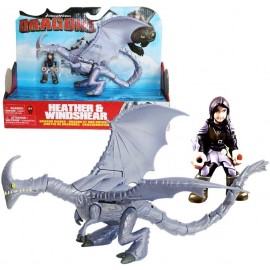 Dragons Trainer - Heather & Windshear, Spin Master 6037135