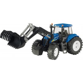 Bruder 03021 - New Holland trattore T 8040  con pala - limited edition - scala 1/16