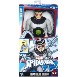 Spiderman, Titan Hero personaggio Deluxe DOC OCK, dottor Octopus 30 cm, Hasbro C0982-C0979