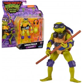 Turtles Movie Donatello - Tartaruga Ninja personaggio base Donatello 12 cm, Giochi Preziosi TU805000
