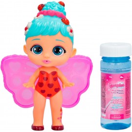 BLOOPIES Magic Bubbles Valeria, Bambola fatina che spruzza acqua e fa bolle magiche con le sue ali, IMC Toys 87842