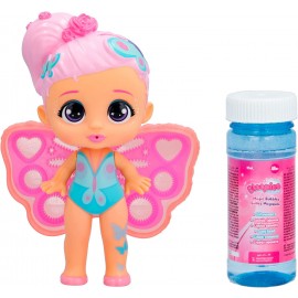 BLOOPIES Magic Bubbles Diana, Bambola fatina che spruzza acqua e fa bolle magiche con le sue ali, IMC Toys 87859