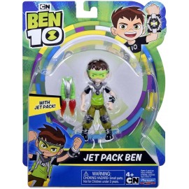 Ben 10, Jet Pack Ben Action Figure, Giochi Preziosi BEN70B00 
