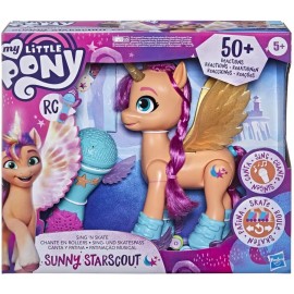 My Little Pony - Sunny Starscout Canta e Pattina 25 cm, Hasbro F1786