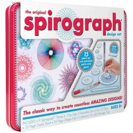 SET SPIROGRAPH  Design Set Valigetta Latta di Grandi Giochi CLC12000