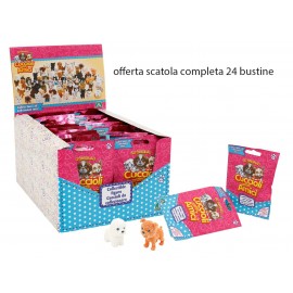 Cuccioli Cerca Amici - Cagnolini -in  Bustina - offerta scatola completa 24 pezzi una scatola chiusa PMP01000