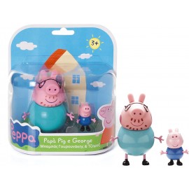Giochi Preziosi - Coppia Personaggi papà Pig e George