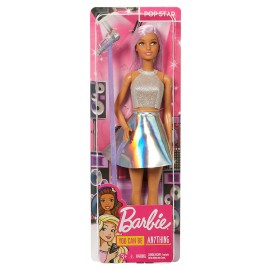 Barbie Carriere Pop Star con Microfono, Mattel FXN98-DVF50