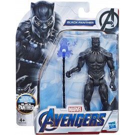 Hasbro Marvel Avengers - Black Panther Action Figure, 15 cm con Accessorio Incluso, basata sul film Endgame, E3931ES0 