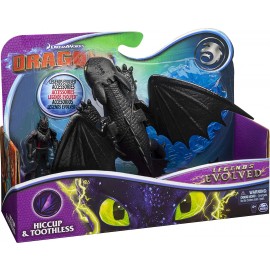 Dragons Trainer - Dragon Sdentato e Hiccup e Toothless Legends evolved 