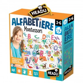 Alfabetiere 3D Montessori  Headu IT20362 - 