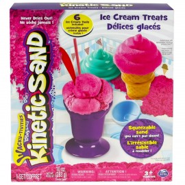  Kinetic Sand Kit Ice Cream 6027986 di Spin Master