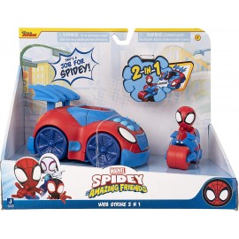 Spiderman - Spidey and his Amazing Friends, Veicolo 2 in 1 SP040100 