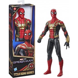 Spiderman- Spider-Man con armatura integrale Iron Spider Titan Hero Series 30 cm  F0233-F1931 Hasbro 