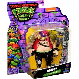 Turtles Movie -Turtles Mutant Mayhem - Bebop personaggio base 12 cm, Giochi Preziosi TU805100