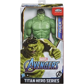Marvel Avengers - Hulk (Action Figure Deluxe 30cm, Blaster Titan Hero Blast Gear Serie)  Hasbro E7475