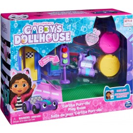 Gabby's Dollhouse, Stanza dei Giochi di Carlita Purr-ific, 6064149 Spin Master