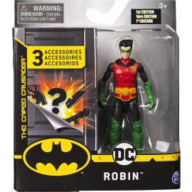 Batman, Personaggio Robin articolato 10 cm, Spin Master 6058530