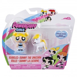 Powerpuff Girls 6028017 Powerpuff Girls - Il Superchicche Bubbles & Donny The Unicorn 