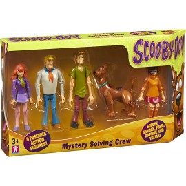 Scooby-Doo - Set 5 figure articolate, Giochi Preziosi CCP30001