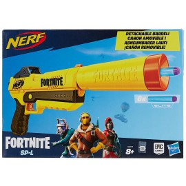 Nerf Fortnite SP-L, Blaster Ufficiale con 6 Dardi, E6717 Hasbro 