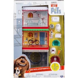 The Secret Life Of Pets - Pets Vita da Animali Playset Mini Appartamenti, Spin Master 6028099 