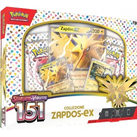 Pokemon Scarlatto e Violetto 151 Collezione Zapdos EX in italiano