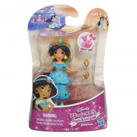 Disney Princess - Little Kingdom - Jasmine - Mini Bambola 8 cm B5322-B5321 di Hasbro