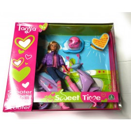 Tanya - Lo Scooter di Tanya, compatibile con Barbie, Giochi Preziosi CCP18928