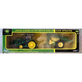 Britains Collection Jhon deere 8230 e 840i trailed sprayer scala 1;32 - 