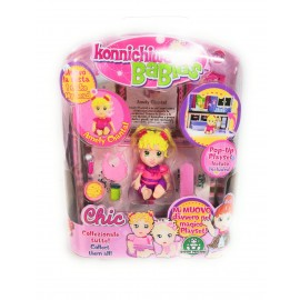 Konnichiwa Babies - 1 Blister personaggio Amely Chantal + Playset Pop-Up inluso Giochi Preziosi GPZ11846