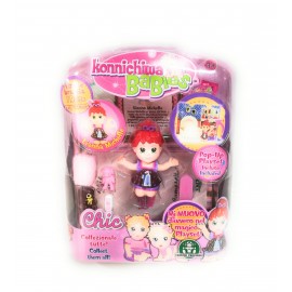 Konnichiwa Babies - 1 Blister personaggio Lianna Michelle + Playset Pop-Up inluso Giochi Preziosi GPZ11846