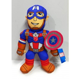 Marvel Peluche Personaggio Sonoro Captain America 38 cm, MAR03000
