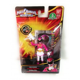 Power Rangers Megaforce, Figura articolata 10 cm Pink Ranger, NCR35100 Giochi Preziosi