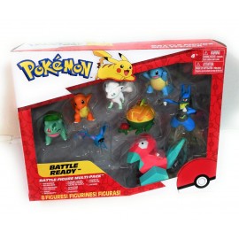 Pokemon confezione Multipack da 8 Personaggi da Collezione dai 4 ai 9 cm, PK070300