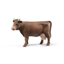Bruder 02308 - MUCCA AL PASCOLO  MODELLO 1  - Animal Cow Brown Kids Farming - scala 1/16