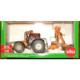 SIKU COLLECTIONS - VALTRA + KUHN EP 7483 TP PREMIUM FORESTALE - 3659 - 1-32