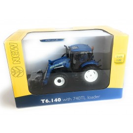 UNIVERSAL HOBBIES NEW HOLLAND T6.140 PALA FRONTALE SCALA  1/32 UH 4232