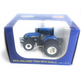 ROS NEW HOLLAND T7050 RUOTE GEMELLATE - 1-32  limited edition 
