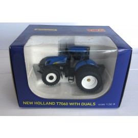 ROS NEW HOLLAND T7060 RUOTE GEMELLATE MAGGIORATE - 1-32  limited edition 