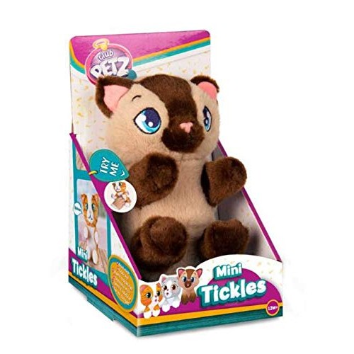 Peluche Club Petz Mini Tickles Solletico gatto di IMC Toys 