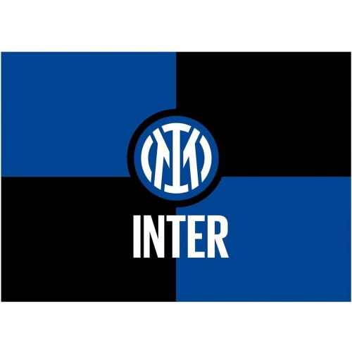 Bandiera Inter Ufficiale Grande cm. 100 x 140 F.C.Internazionale Flag BGINTCR02