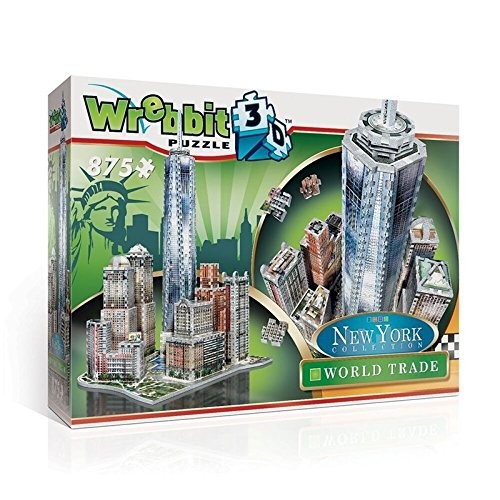  Puzzle 3D New York World Trade, 875 Pezzi di Wrebbit W3D-2012