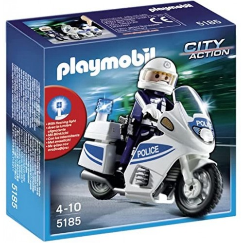 Playmobil 5185 - Motocicletta della Polizia 